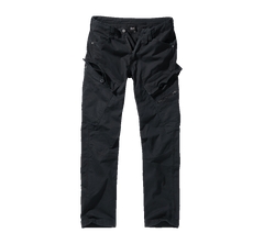 Brandit Adven slim fit trousers, black