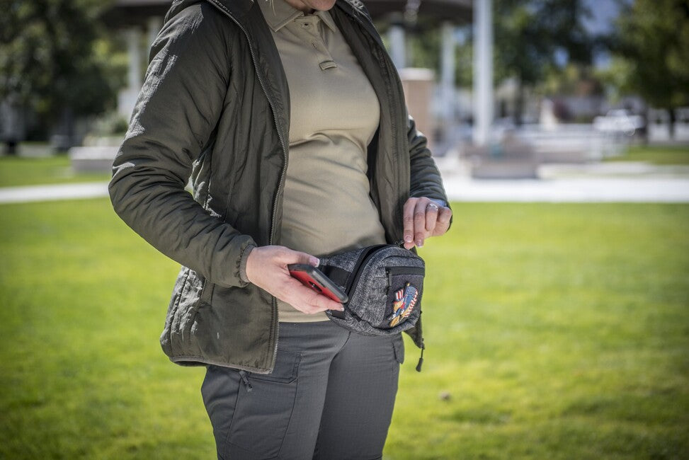 Helikon-Tex POSSUM Waist Pack, Nylon, Melange Blue