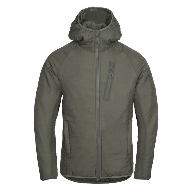 Helikon-Tex WOLFHOUND Bunda s kapucňou- Climashield Apex - Desert Night Camo