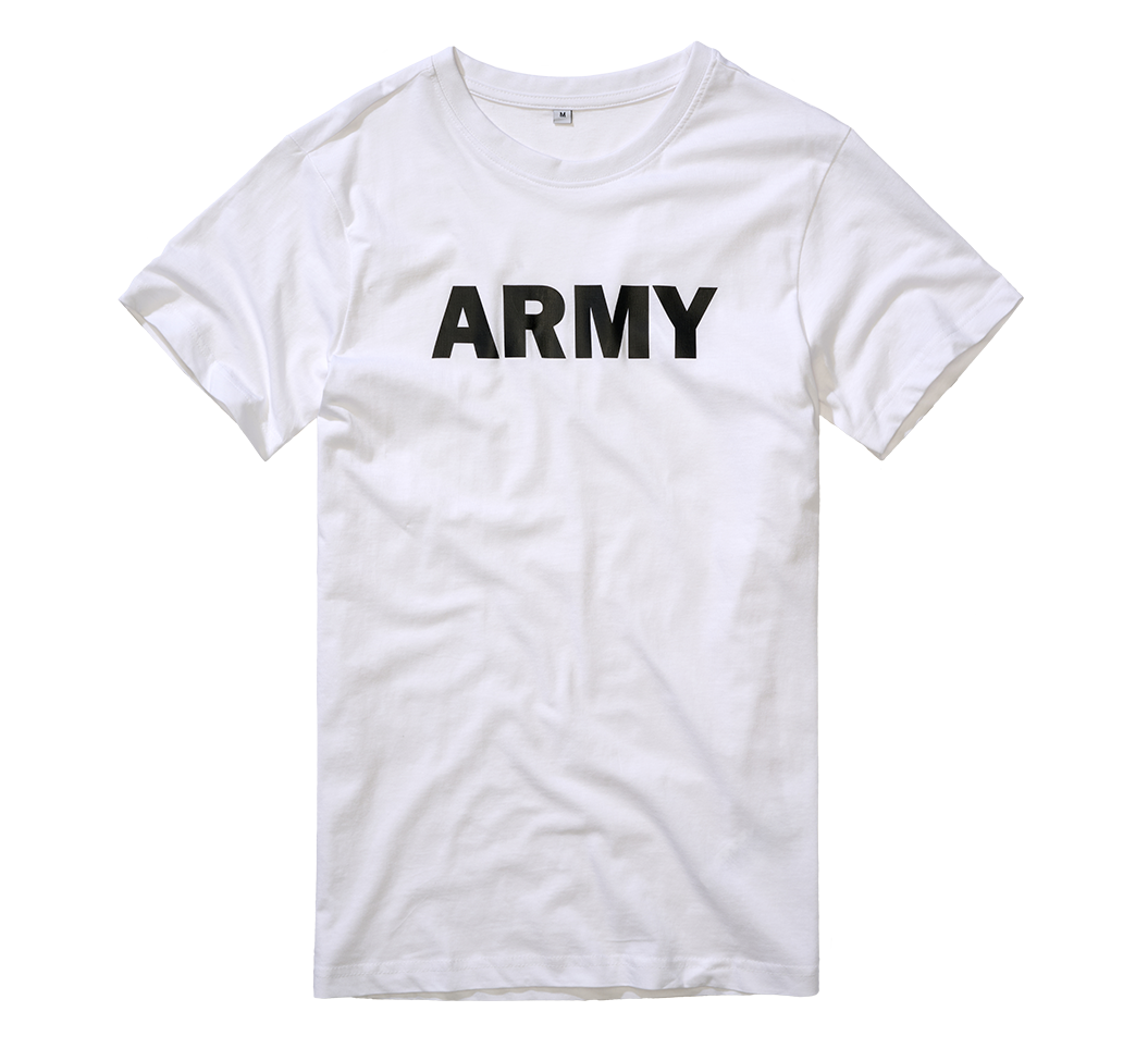 Brandit Army tričko, biela