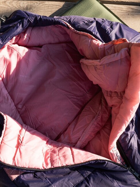 HUSKY Anapurna Ladies Synthetic Women's Winter Sleeping Bag -28°C, Navy Blue