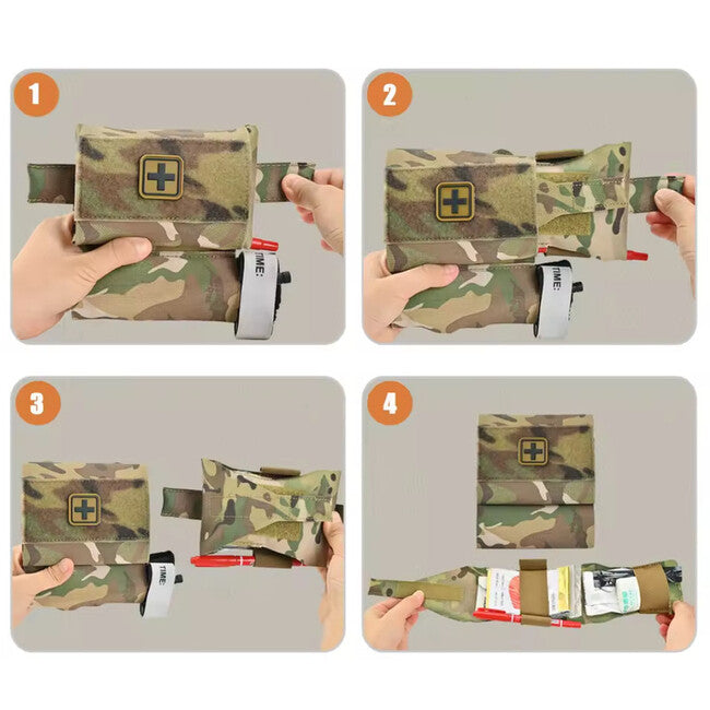 Leguon SaberMicro Micro Trauma Pouch, Olive