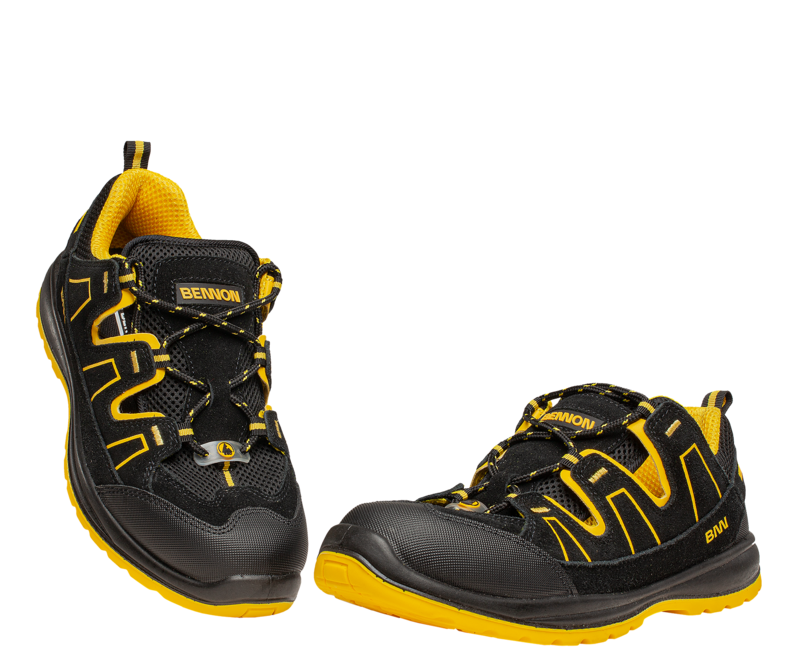 Bennon Alegro O1 ESD Work Sandals, Yellow
