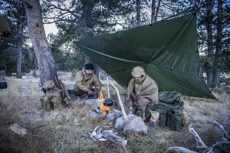 Helikon-Tex Supertarp, Olive, 3 x 3 m
