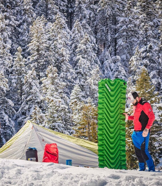Klymit Static V Long Sleeping Pad, Green