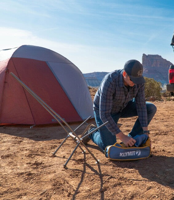 Klymit Ridgeline Camping Chair, Blue