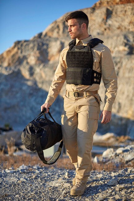 Pentagon Komvos Single Tactical Belt 3.7cm, Black