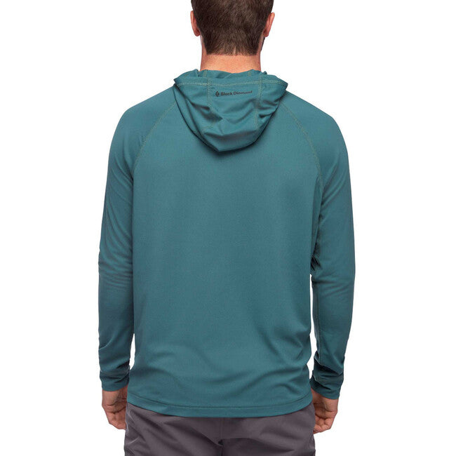 Black Diamond Alpenglow Women's Men's Hoodie, Black