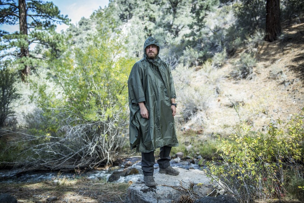Helikon-Tex U.S. Rip-Stop Poncho, US Woodland