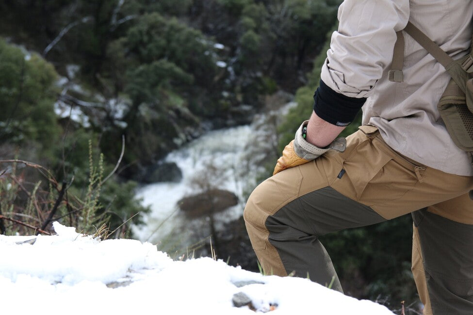 Helikon-Tex HYBRID OUTBACK nohavice - DuraCanvas - Coyote