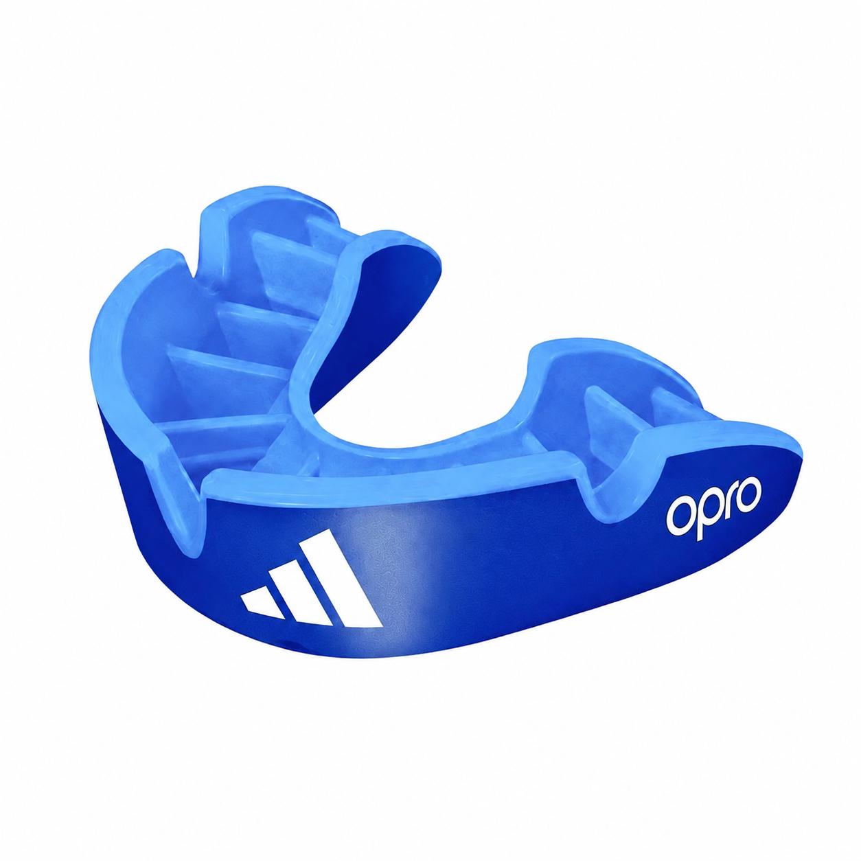 Adidas Opro Gen4 Silver Mouthguard, Blue
