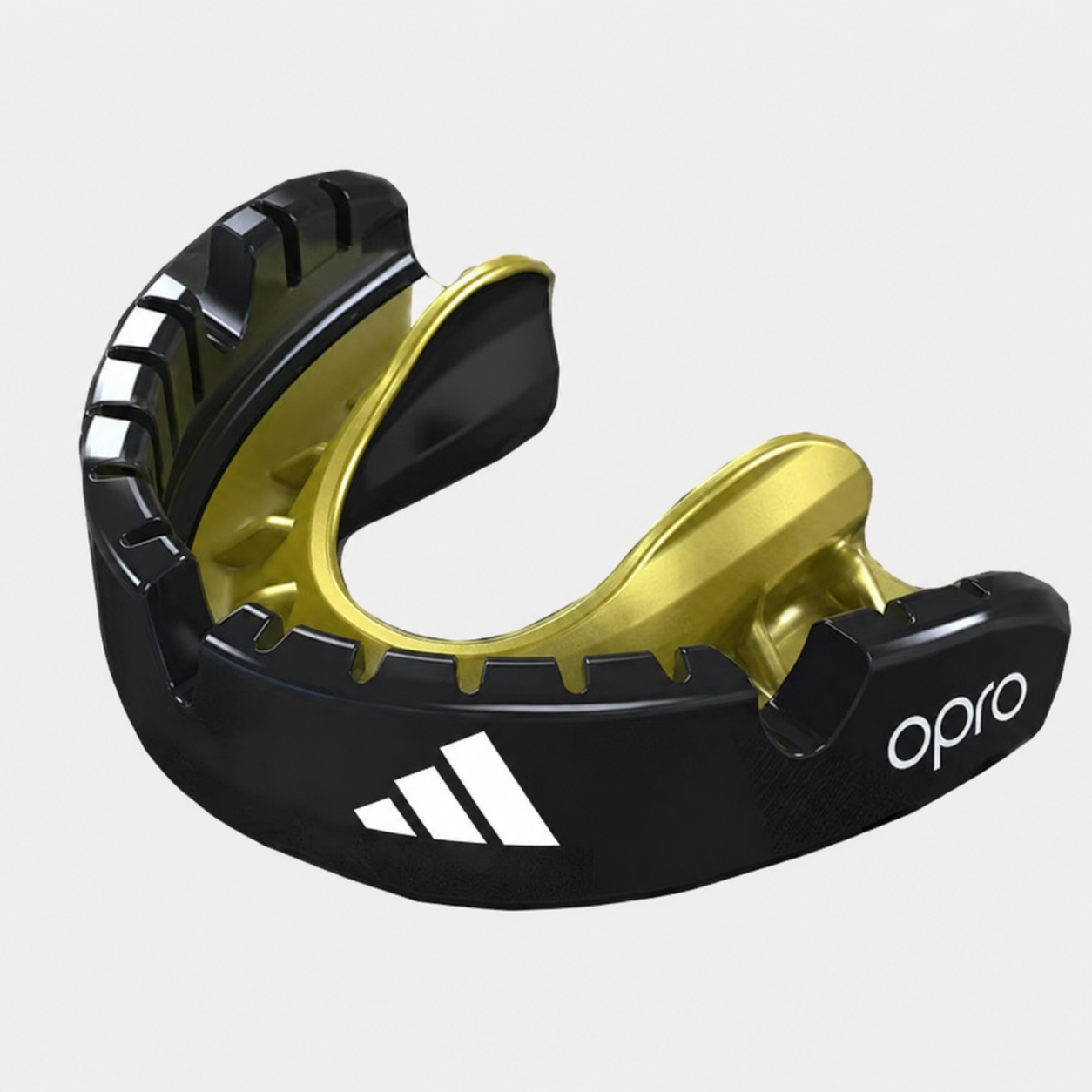 Adidas Opro Gen4 Gold Braces Mouthguard, Black Gold