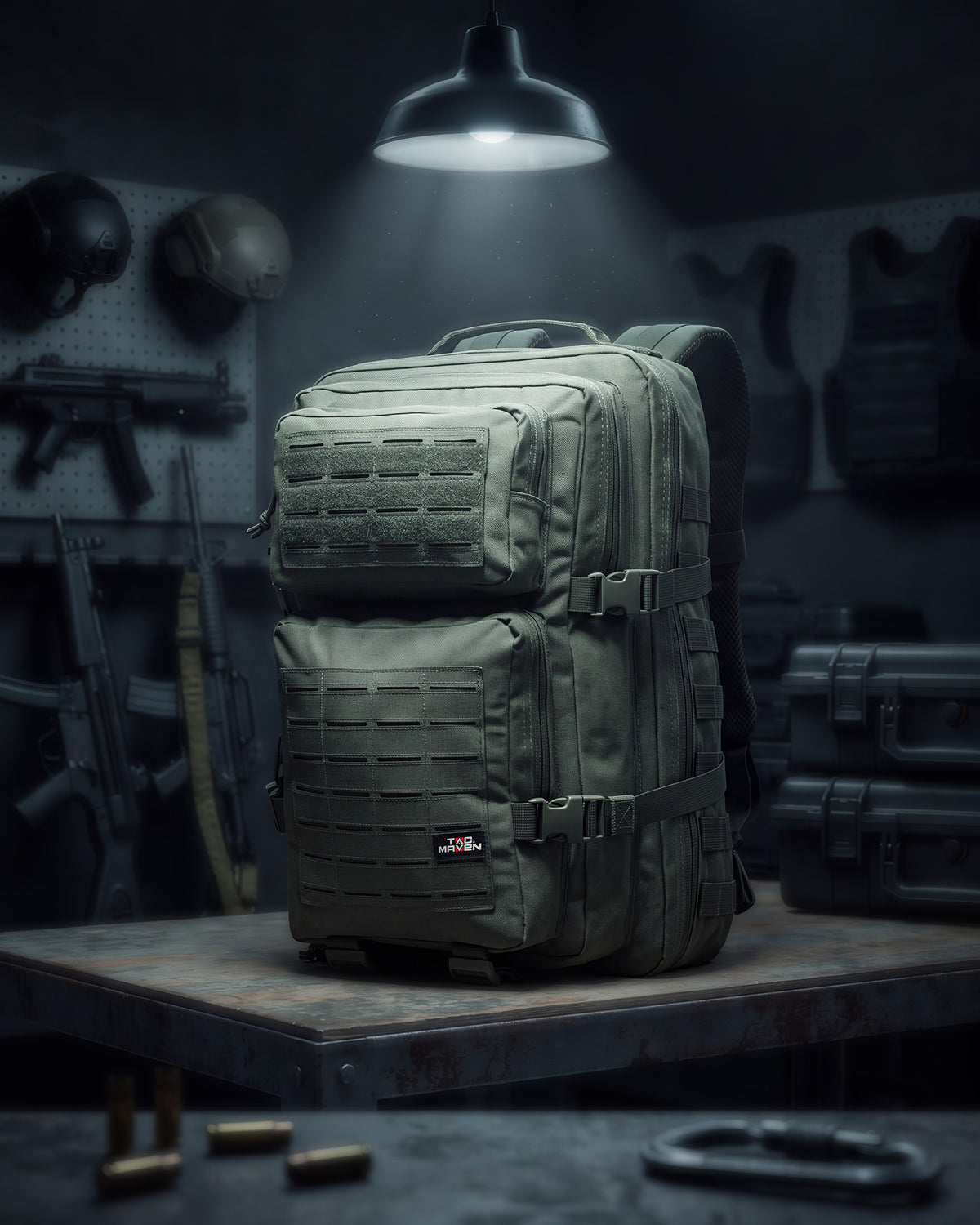 Pentagon Assault Large nahrbtnik 51l, volčje siva