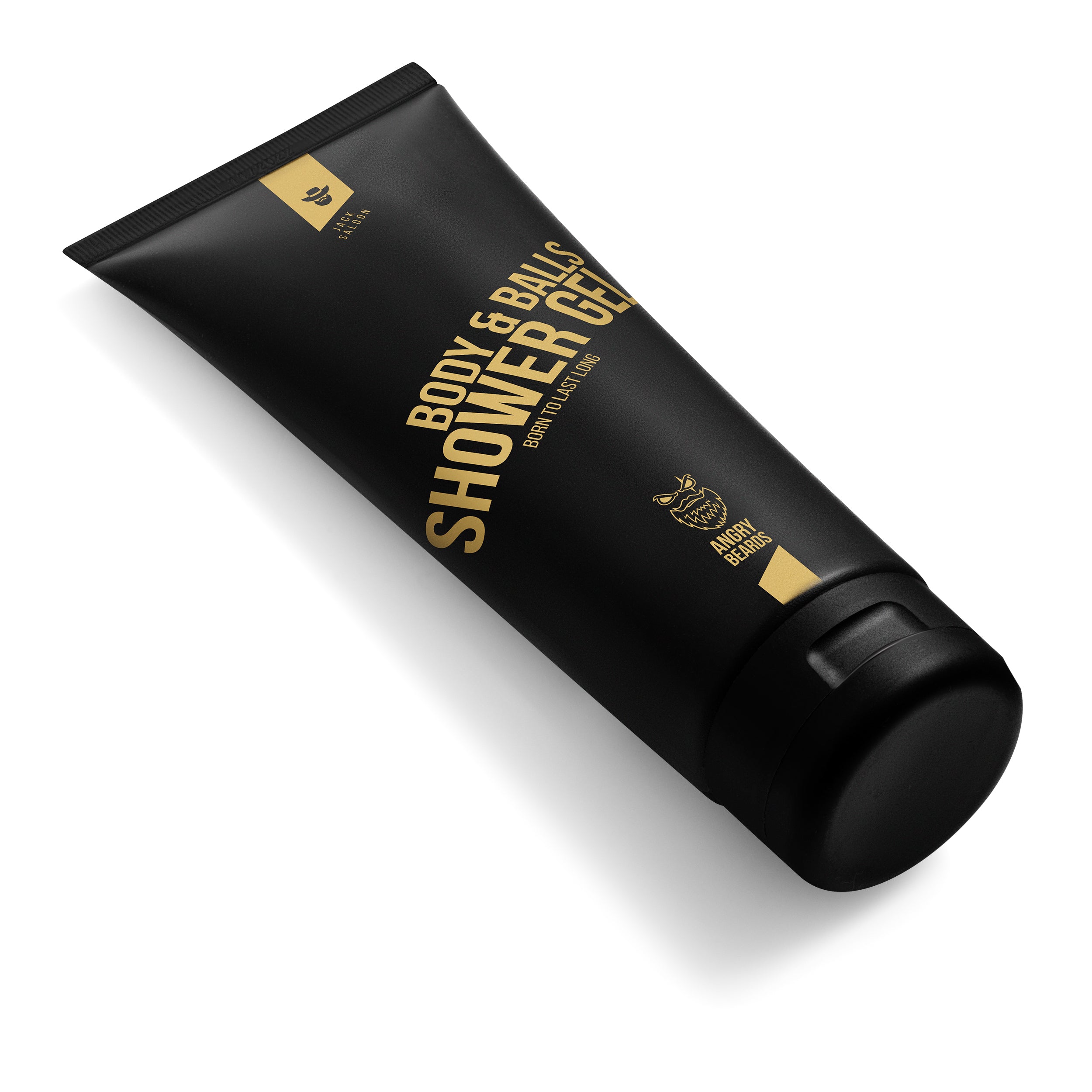 ANGRY BEARDS Jack Saloon Body and Intimate Wash Gel, 230ml