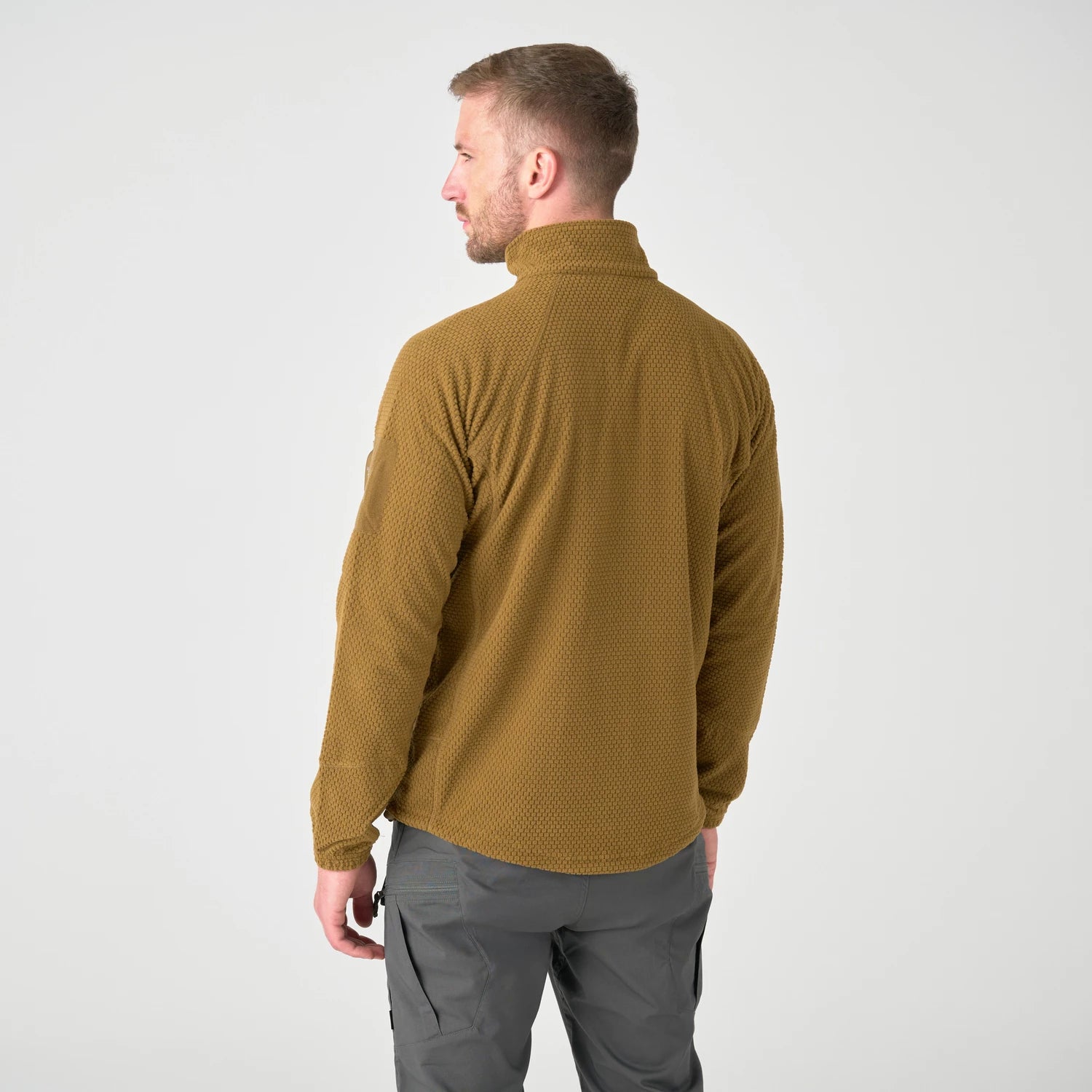 Helikon-Tex Alpha Tactical flisová bunda 630g, shadow grey – detail 1