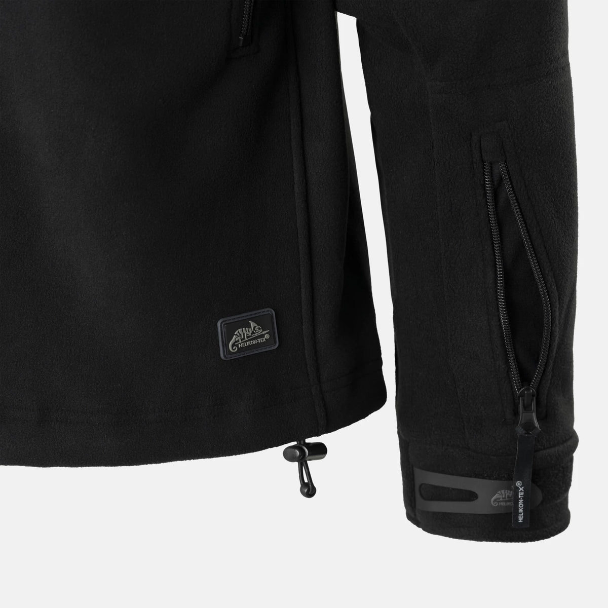 Helikon-Tex Liberty Heavy flisová bunda, čierna, 390g/m2 – detail 2
