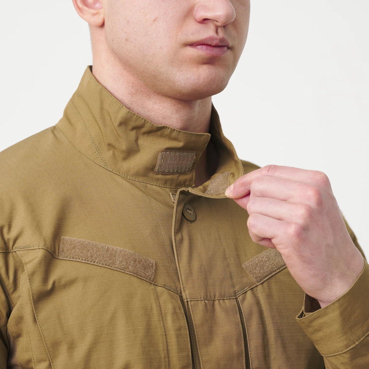 Helikon-Tex MBDU blúza NyCo Ripstop, Mud Brown – detail 2