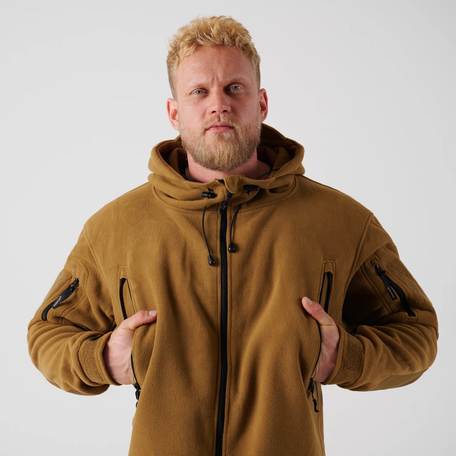 Helikon-Tex Patriot bunda flísová, coyote – detail 3