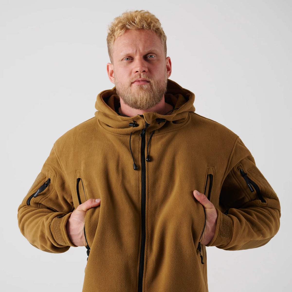 Helikon-Tex PATRIOT mikina Double Fleece, Olive Green – detail 3