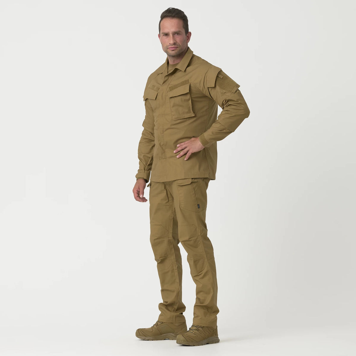 Helikon-Tex Raid blúza Ripstop, US Woodland – detail 1