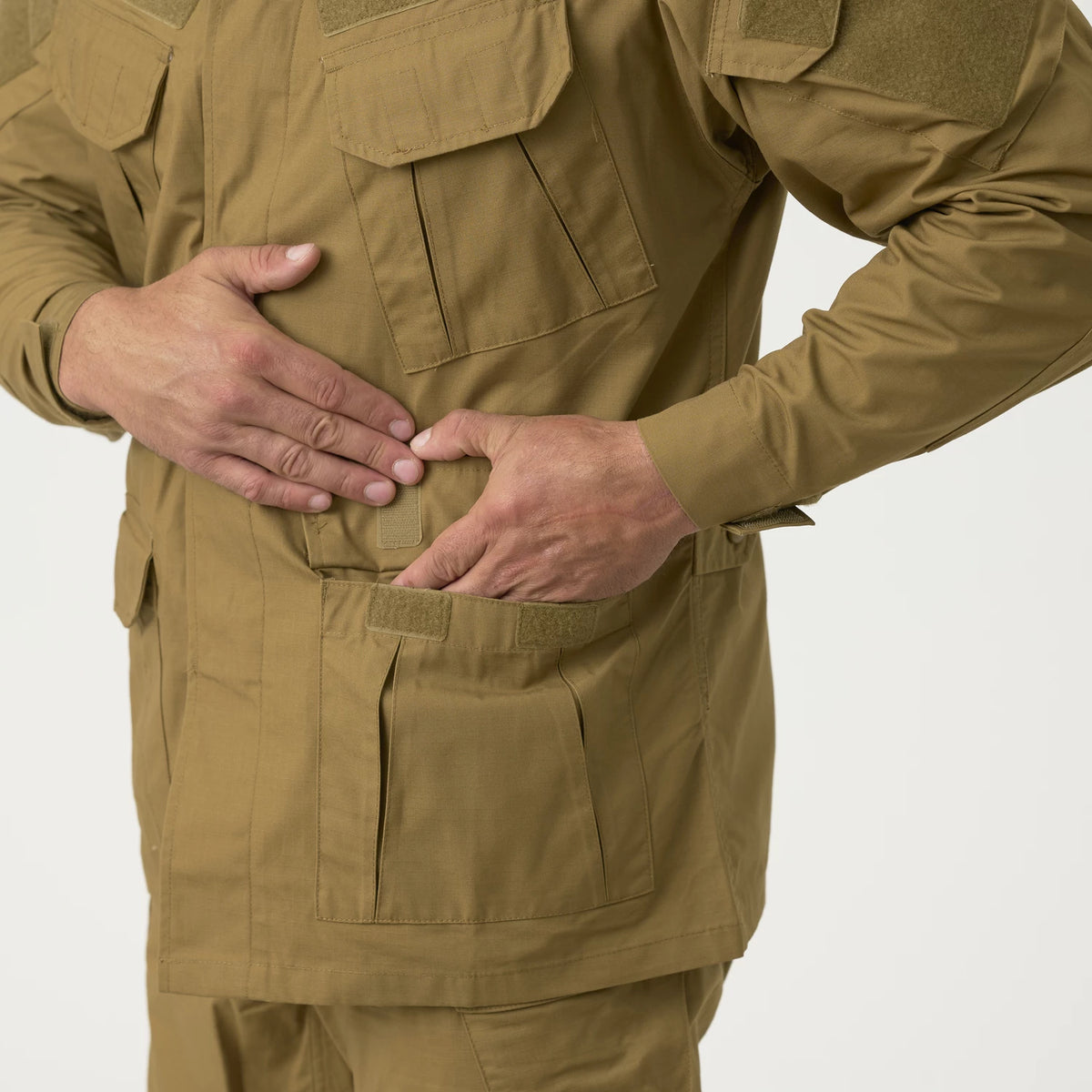 Helikon-Tex SFU NEXT blúza PolyCotton Ripstop, Olive Green – detail 4