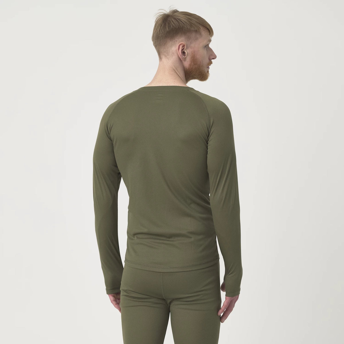 Helikon-Tex US LVL 1 spodné prádlo tričko, olivovo zelená – detail 2