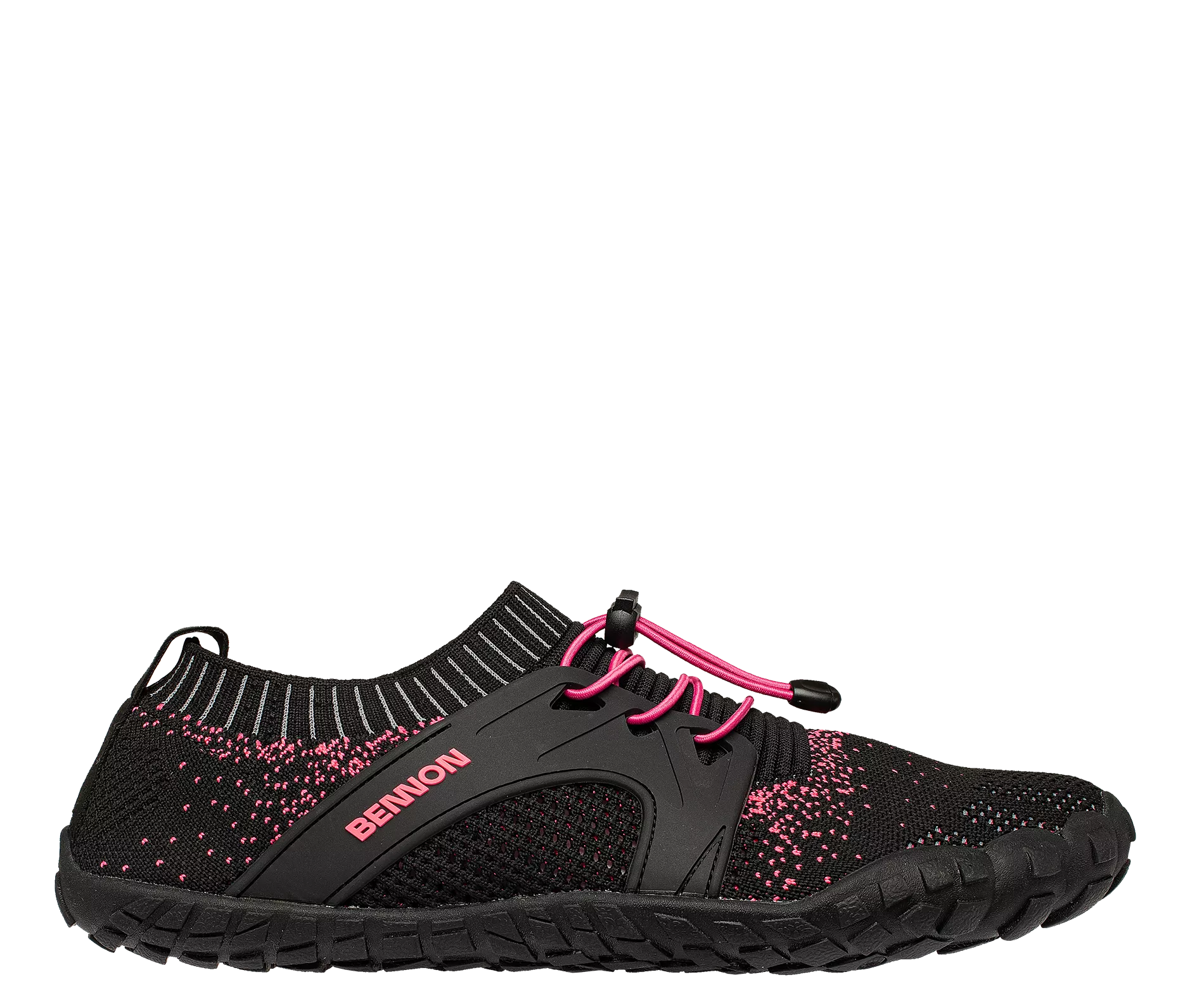 BENNON BOSKY barefoot topánky, čierna/ružová