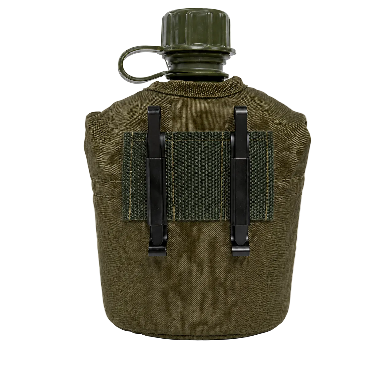 Dragowa Tactical Field Flask with ALU Bowl 1L, Green