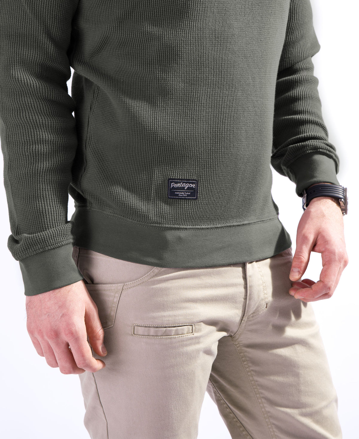 Pentagon Elysium Sweater hoodie, Camo green