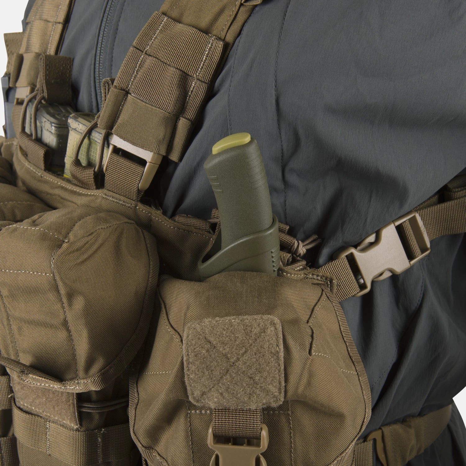 Helikon-Tex Guardian Chest Rig® univerzálna platforma na nosenie zásoby munície a vybavenia, Adaptive Green – detail 6