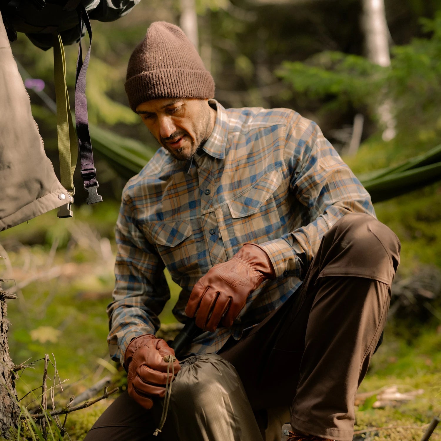 Helikon-Tex Defender Mk2 PILGRIM košeľa, Ginger Plaid – v použití 1