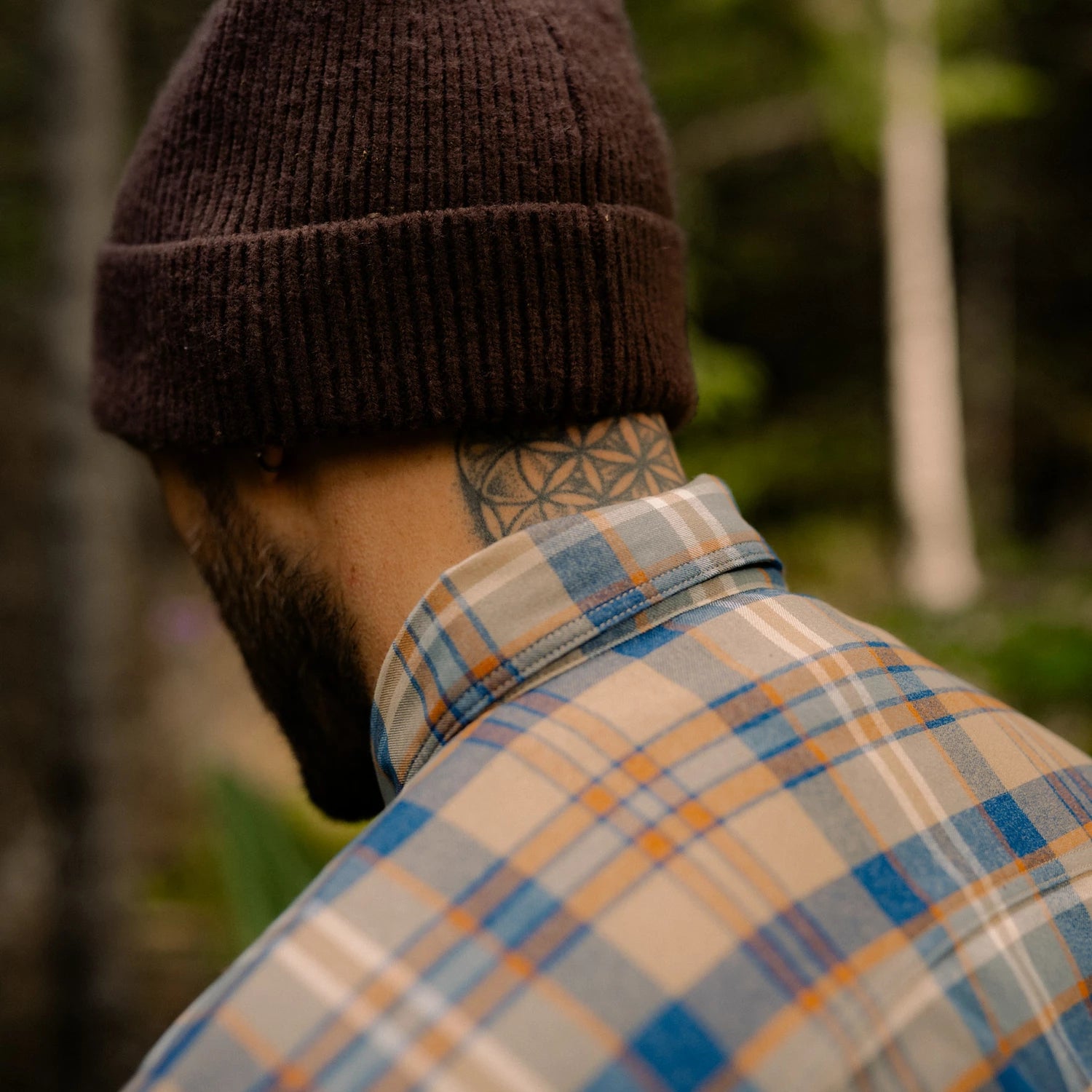 Helikon-Tex Defender Mk2 PILGRIM košeľa, Ginger Plaid – v použití 2