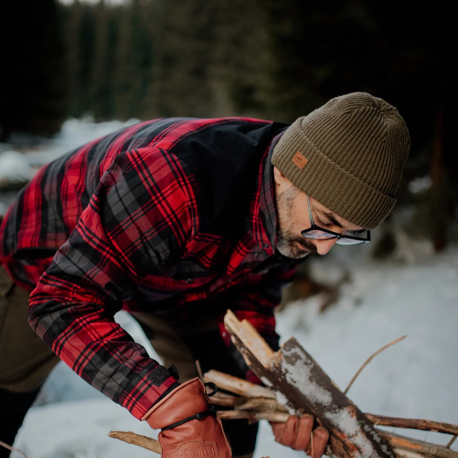 Helikon-Tex Warden zimná košeľa, Slate Moorland Plaid