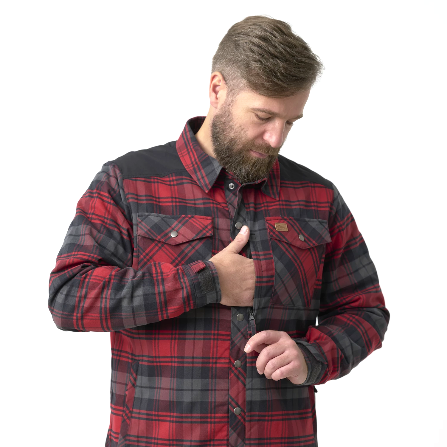 Helikon-Tex Warden zimná košeľa, Slate Moorland Plaid