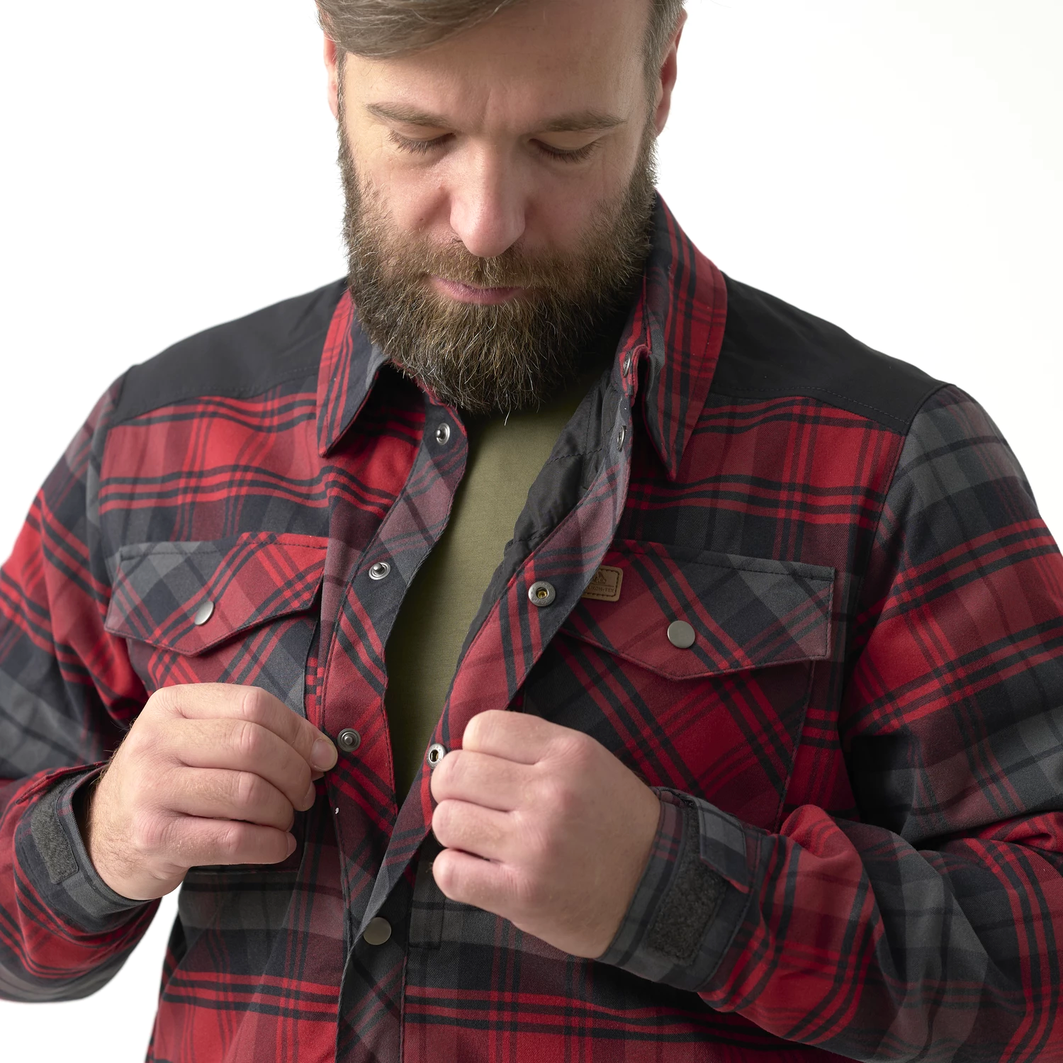 Helikon-Tex Warden zimná košeľa, Slate Moorland Plaid