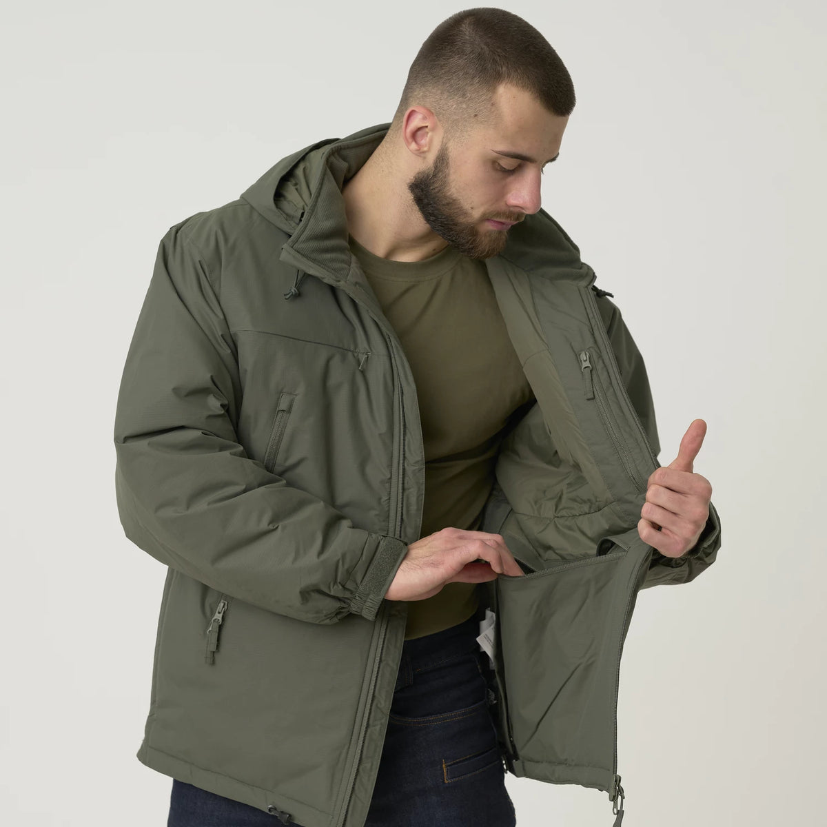 Helikon-Tex HUSKY Tactical bunda, čierna – detail 9