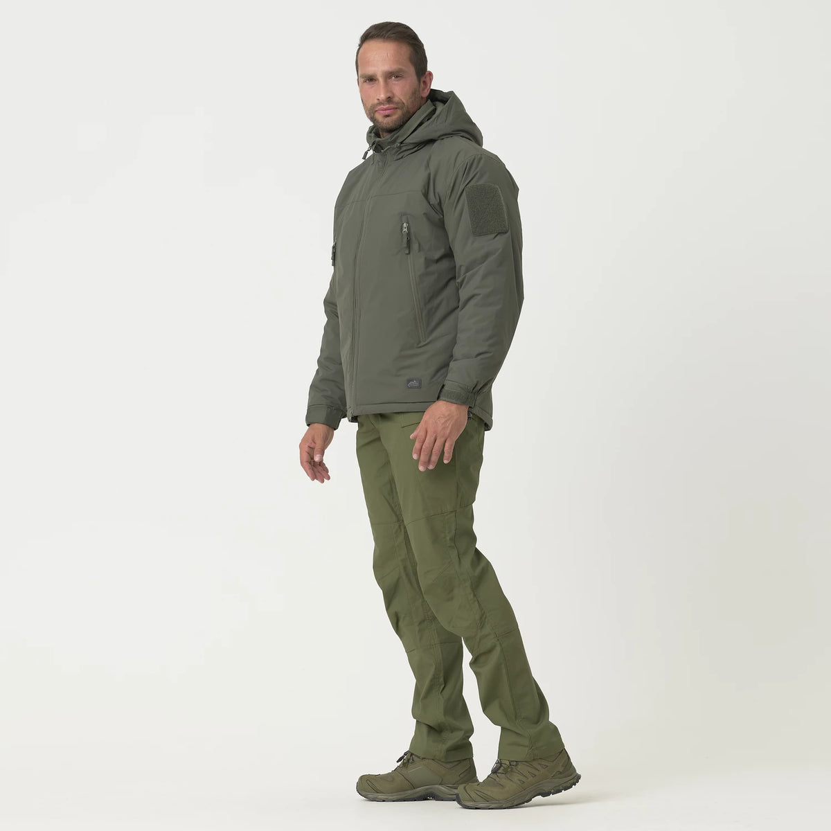 Helikon-Tex LEVEL 7 ľahká zimná bunda Climashield Apex 100g, čierna – detail 1