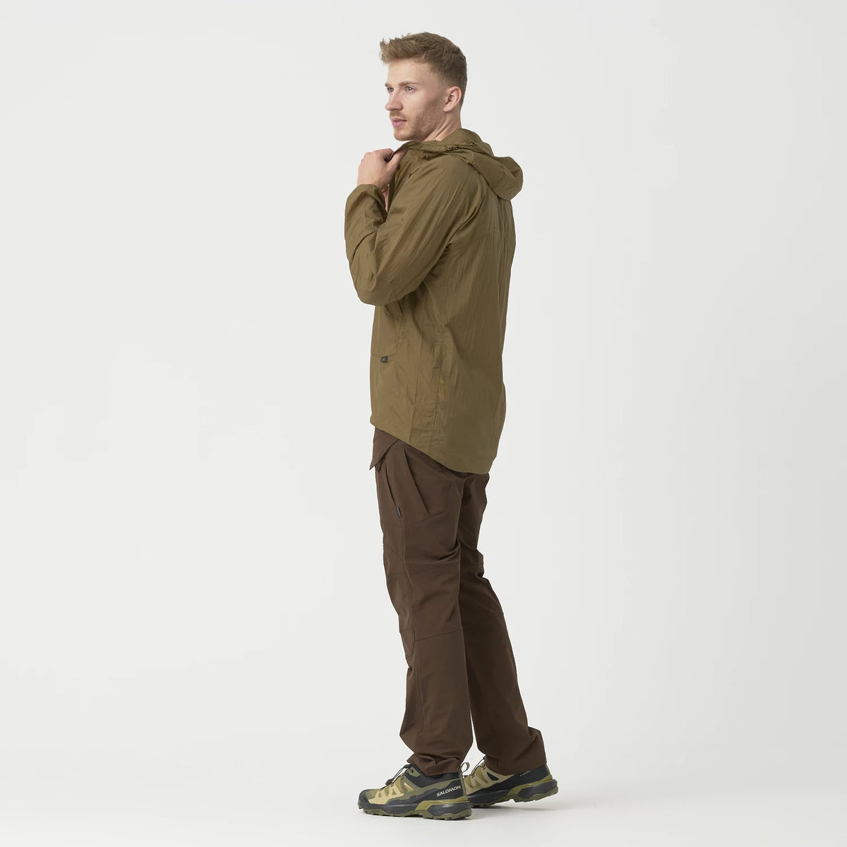 Helikon-Tex WINDRUNNER vetrovka WindPack Nylon, Tiger Stripe – detail 1