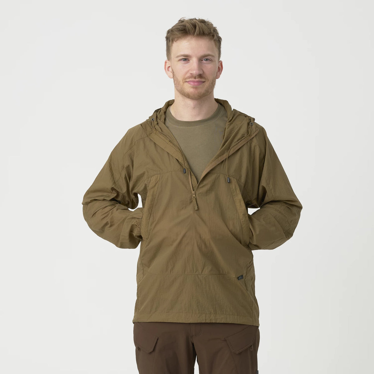 Helikon-Tex WINDRUNNER vetrovka WindPack Nylon, Alpha Green – detail 2
