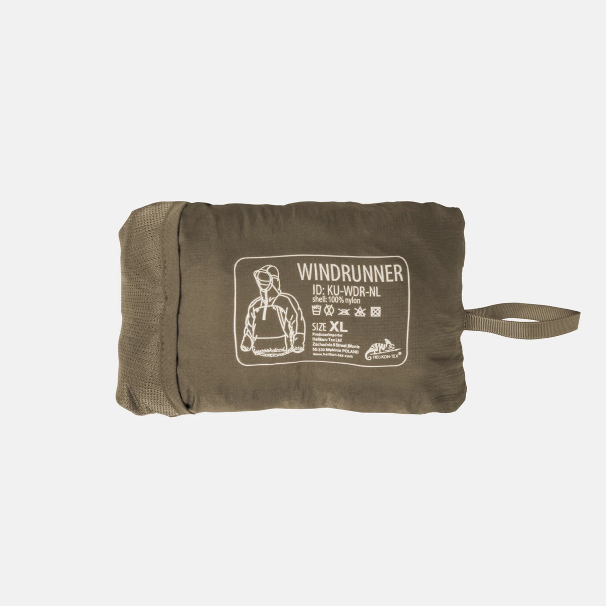 Helikon-Tex WINDRUNNER vetrovka WindPack Nylon, Taiga Green – detail 7
