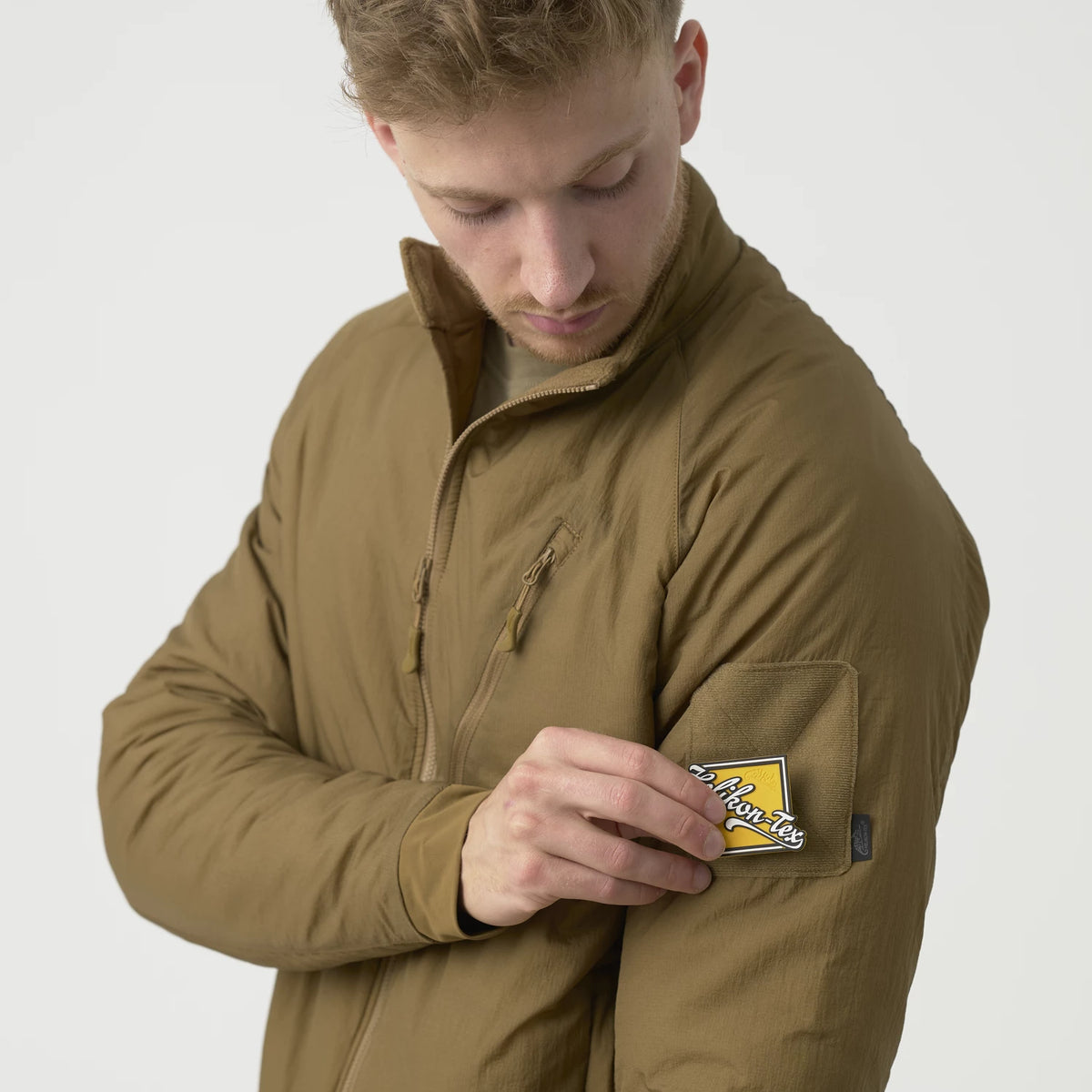 Helikon-Tex WOLFHOUND bunda, US Woodland – detail 4