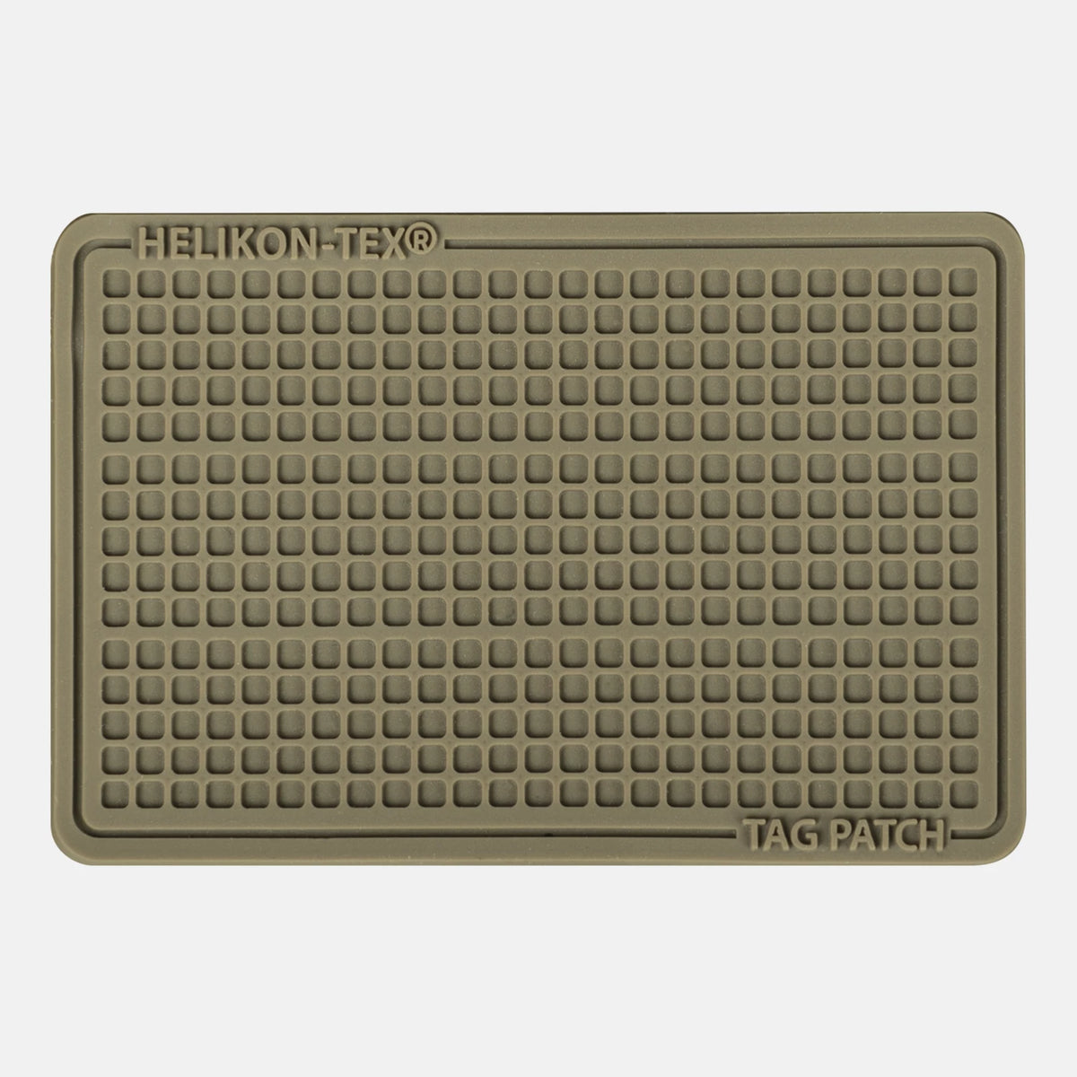 Helikon-Tex nášivka PVC 60x40mm (set - 3 kusy.), Coyote – detail