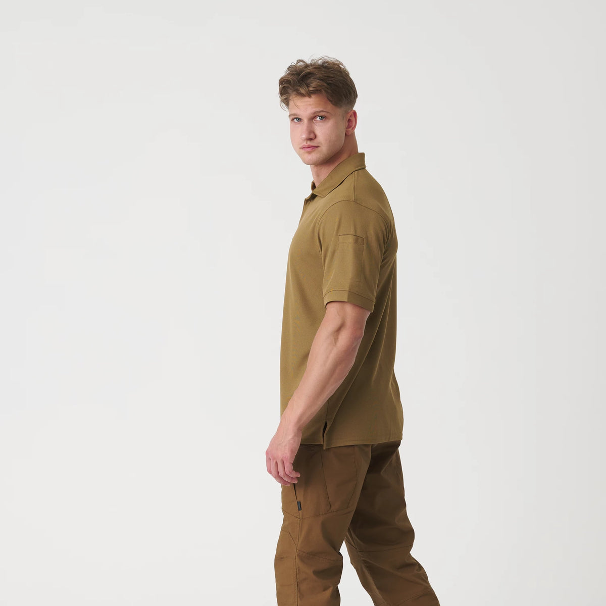 Helikon-Tex UTL polokošeľa Top Cool TopCool, Khaki – detail 1