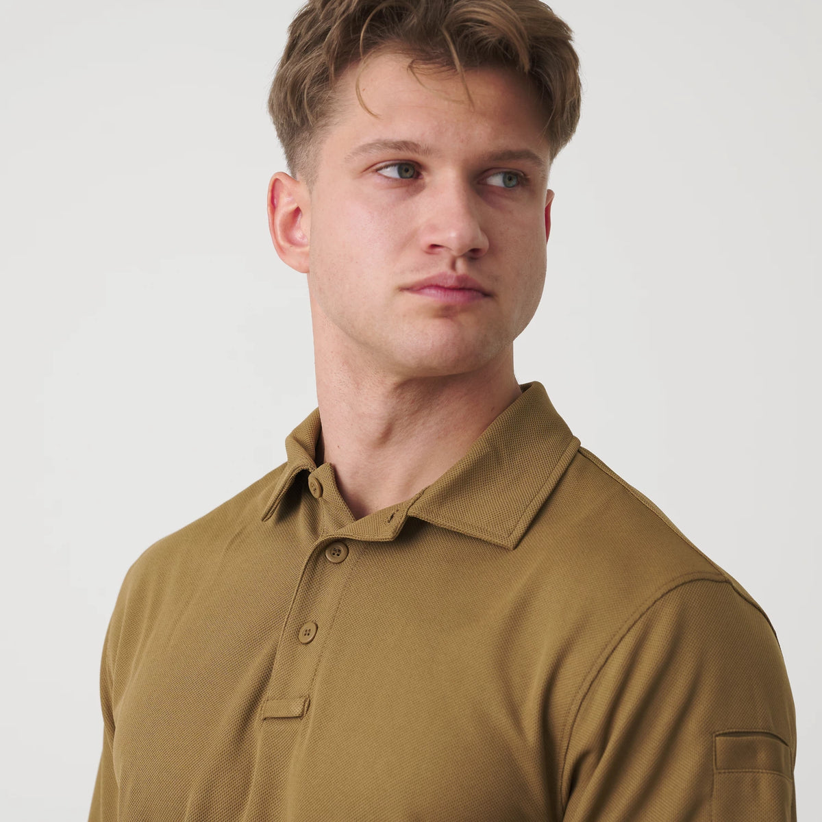 Helikon-Tex UTL polokošeľa Top Cool TopCool, Khaki – detail 5