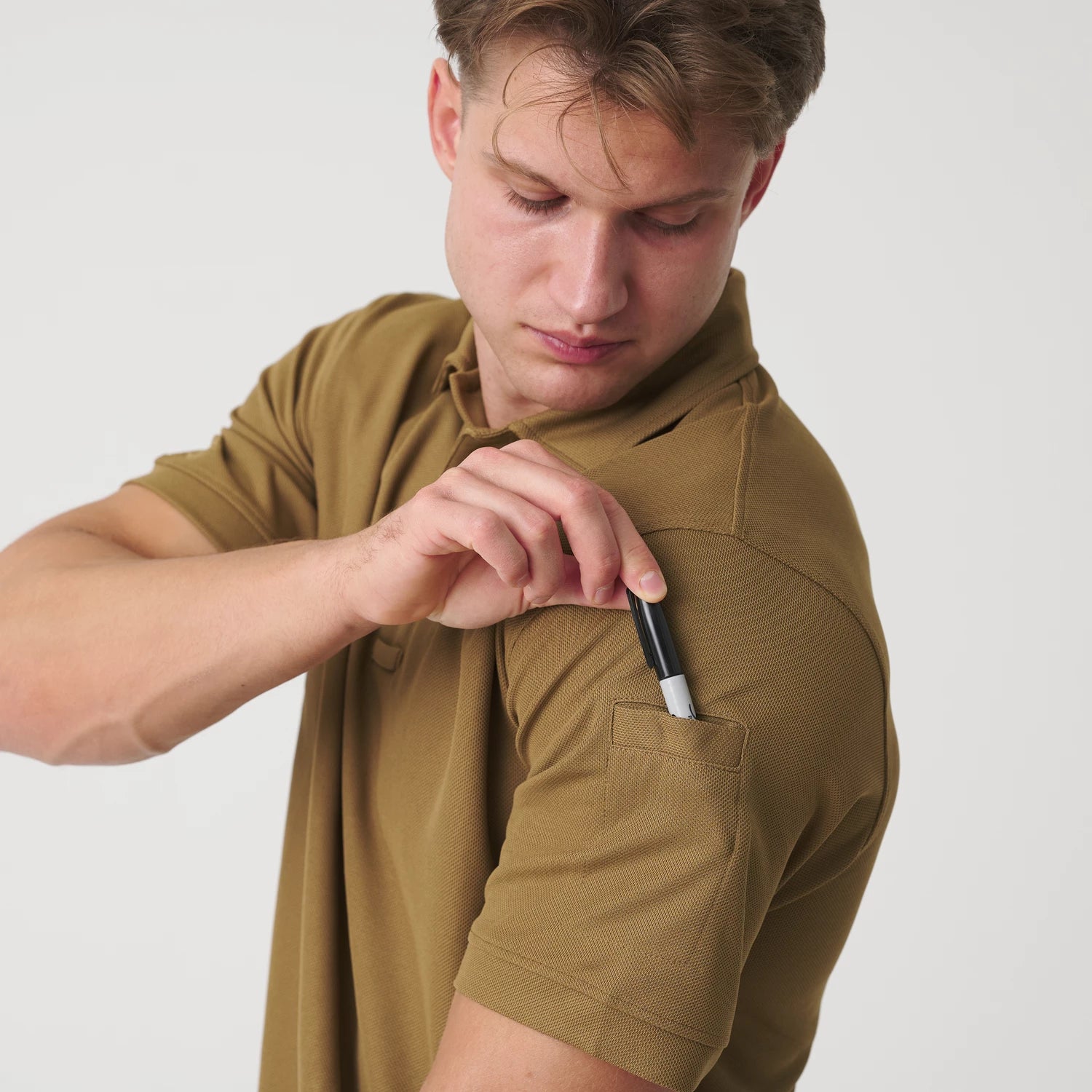 Helikon-Tex UTL polokošeľa Top Cool TopCool, Black – detail 7