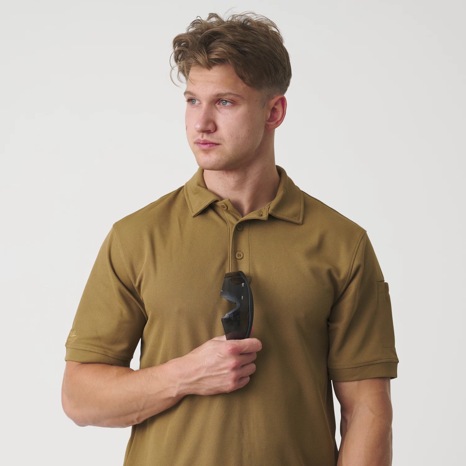 Helikon-Tex UTL Top Cool polokošeľa TopCool, Shadow Grey – detail 8