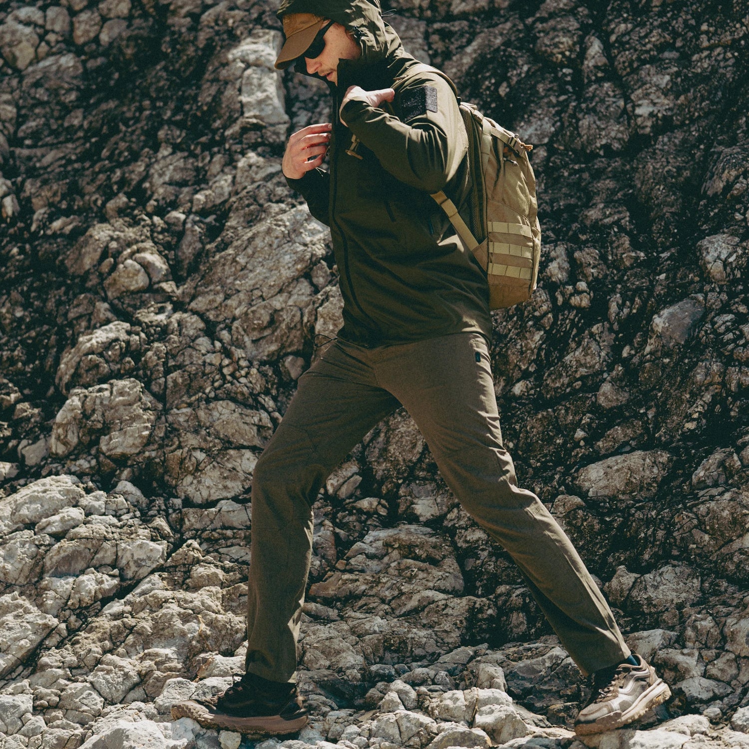 Helikon-Tex EDC batoh Cordura, Desert Night Camo – v použití 2