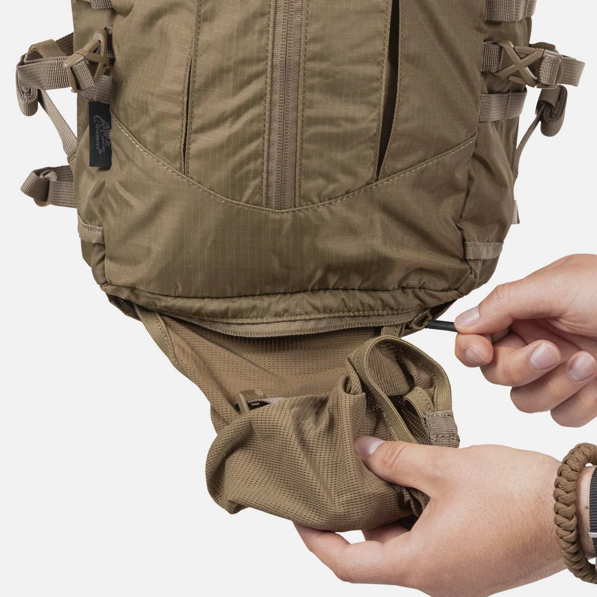 Helikon-Tex Groundhog batoh Nylon, Coyote – detail 9
