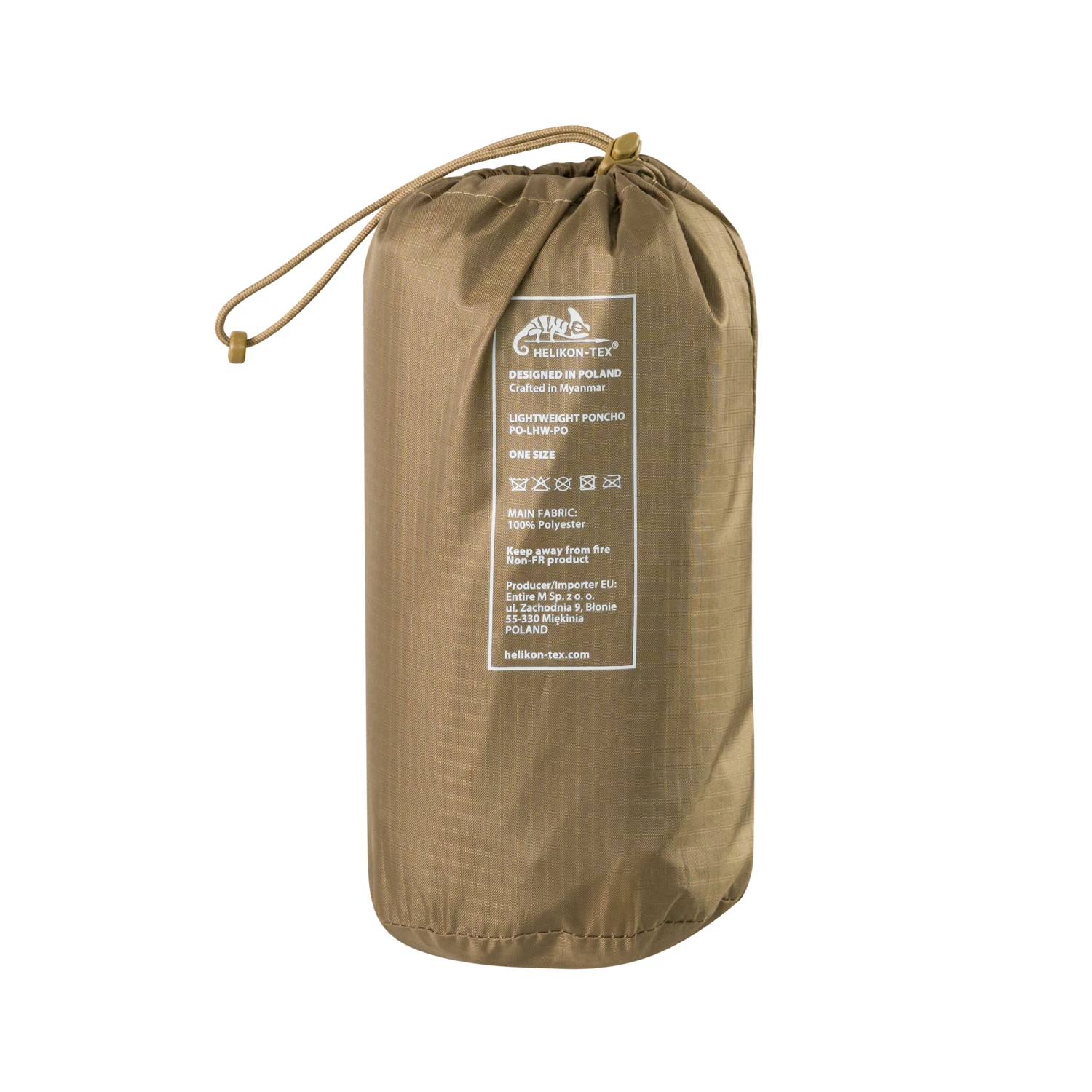 Helikon-Tex Lightweight pončo, čierne