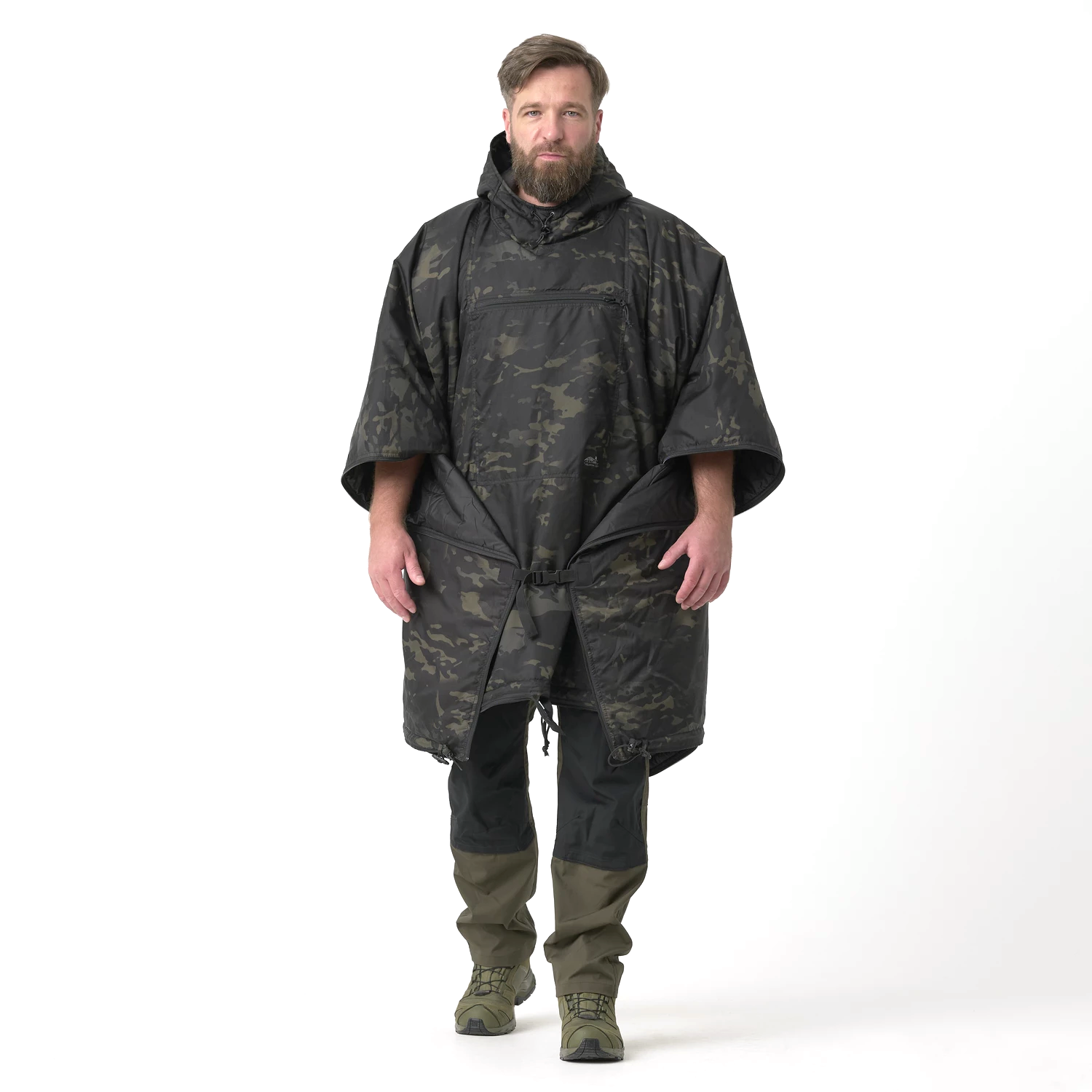 Helikon-Tex Swagman Roll pončo, MultiCam Black